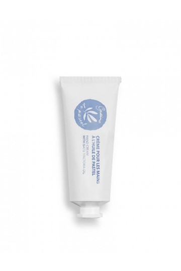Crème protectrice pour les mains contenant de l'huile de pastel et 97% d'ingrédients naturels